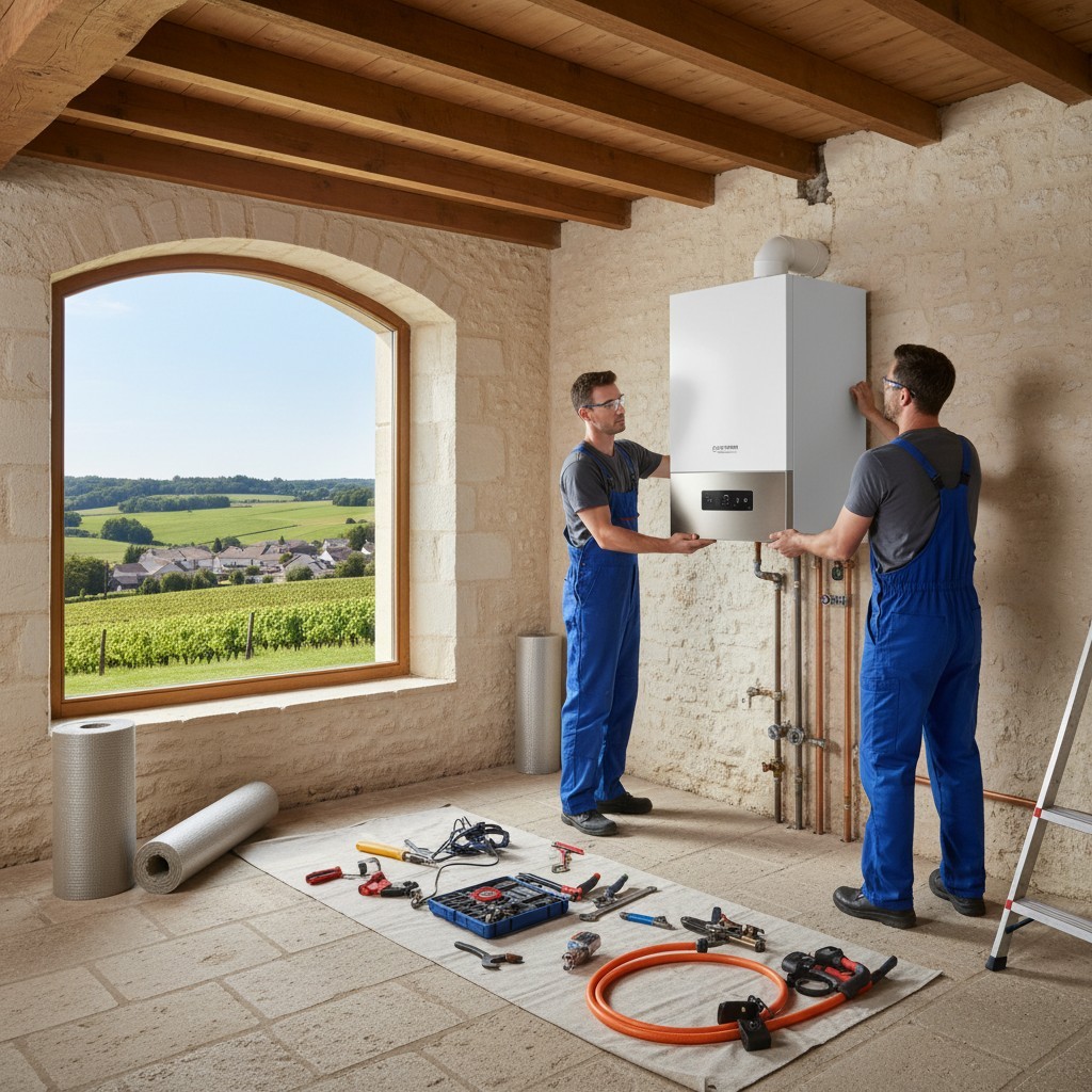 Projet de Chauffagiste - Photo 1